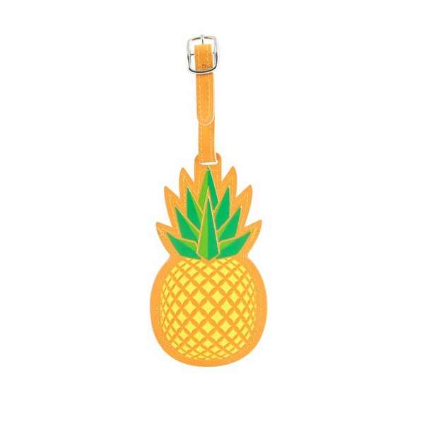 Pineapple Luggage Tag