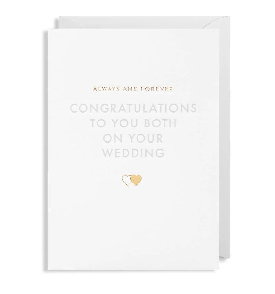 Always And Forever Wedding Card