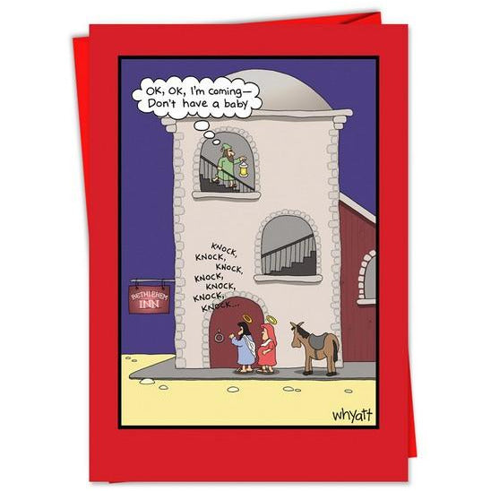 Don't Have A Baby Christmas Card