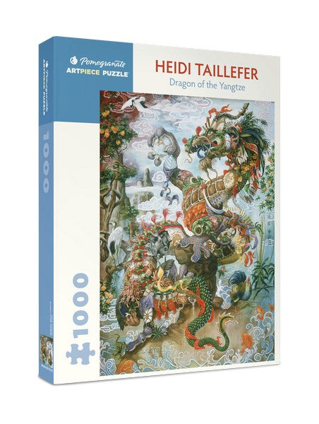 Pomegranate 1000 Piece Puzzle | Dragon of The Yangtze