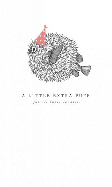 Extra Puff Birthday Card