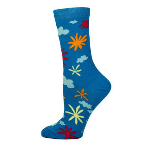 Blue Q Women's Crew Sock Carpe The Fuck Out Of This Diem | The Gifted Type