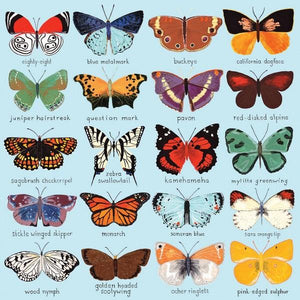 Mudpuppy 500 Piece Puzzle | Butterflies Of North America