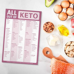 Knock Knock Notepad } All Out Of (Keto)
