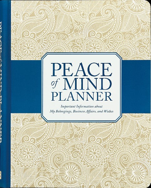 Peace Of Mind Planner