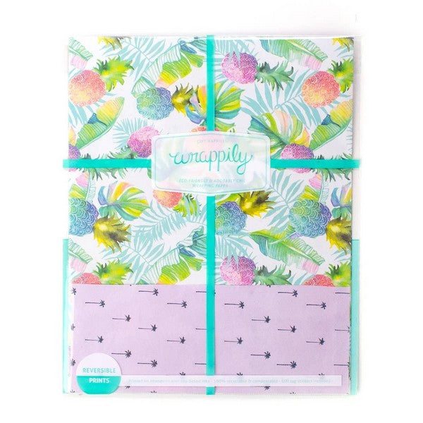 Wrappily Eco Gift Wrap | Pineapple Blush