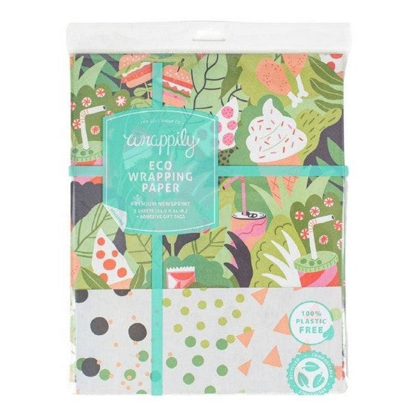 Wrappily Eco Gift Wrap | Plants 'N Junk