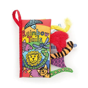 Jellycat Soft Activity Book | Rainbow Tails