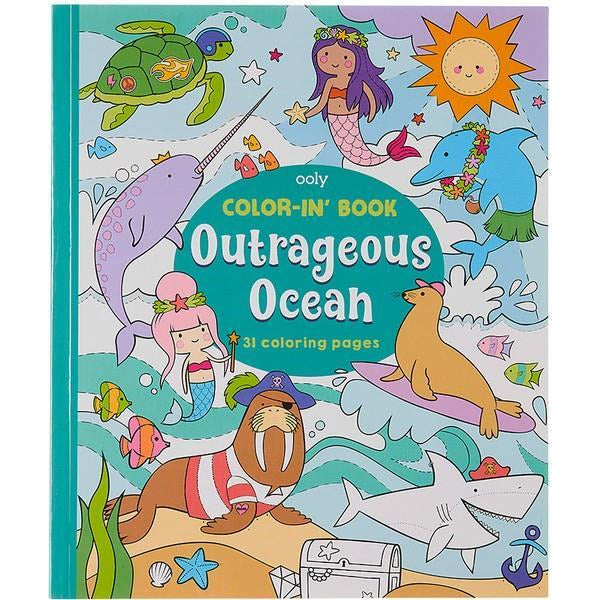 Outrageous Ocean - Color-In-Book