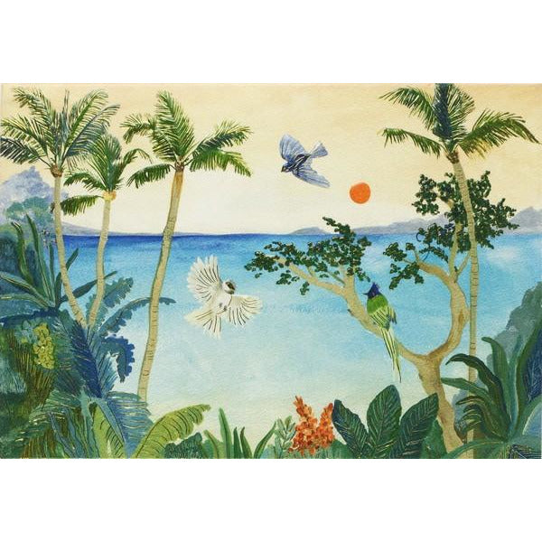Tropical Paradise Blank Notecards